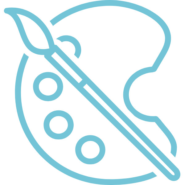 paint pallet icon