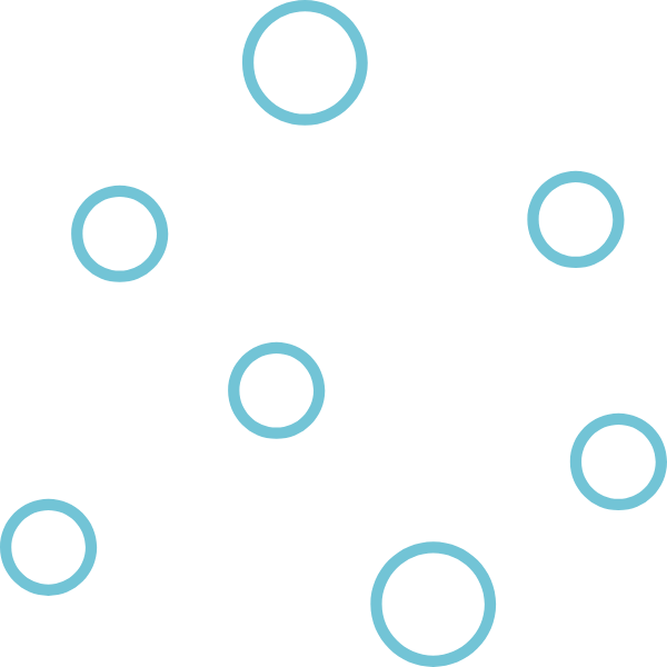 icon showing small dots depicting particles