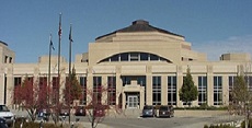 City hall in the day.